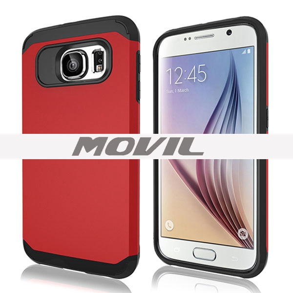 NP-2085 TPU   PC funda para Samsung S6 -2